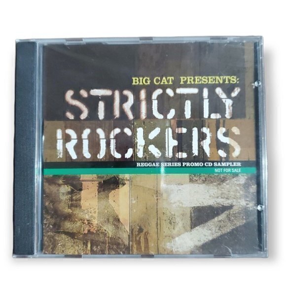 Big Cat Presents: Strictly Rockers‎ Reggae Series [1997 Promotional CD] - Picture 1 of 2